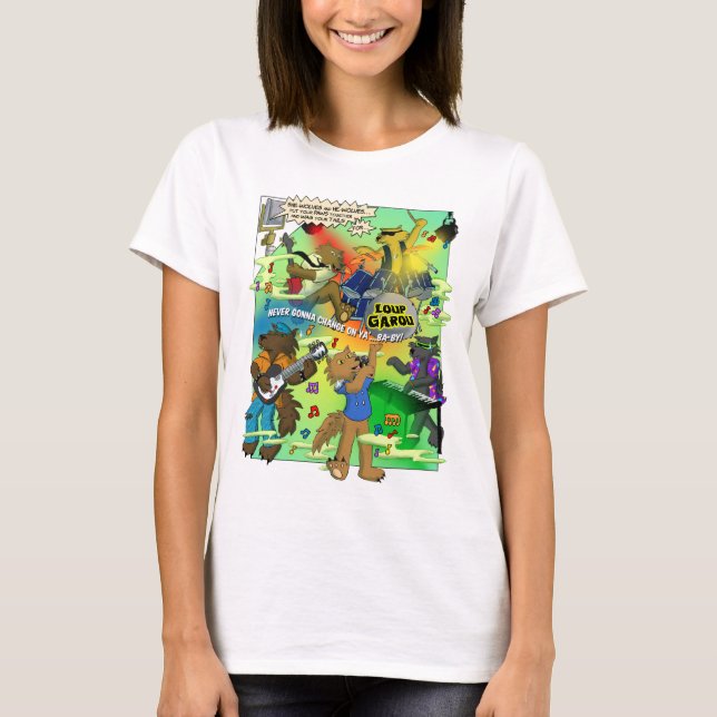 Camiseta de mujer LOUP GAROU (Anverso)