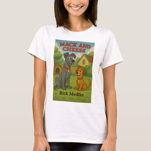Camiseta de mujer Mack and Cheese (Anverso)