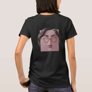 Camiseta de mujer minimalista surrealista - Gráfic