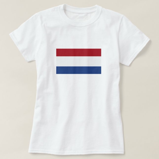 Camiseta de mujer Nederland (Diseño del anverso)