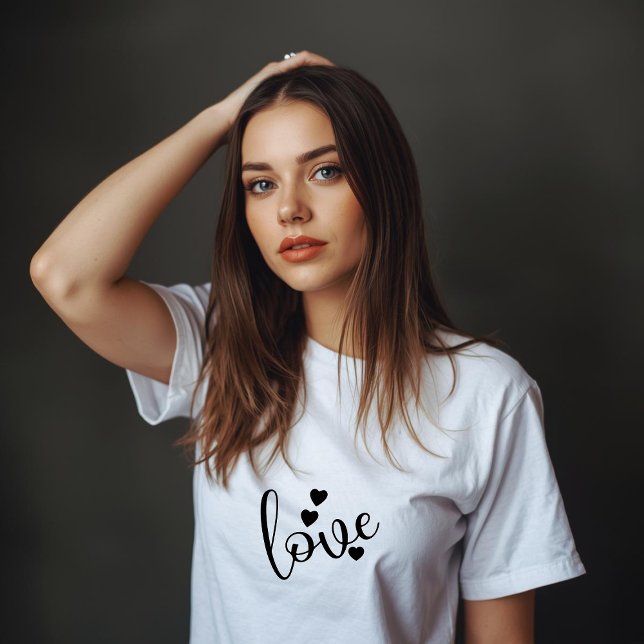 Camiseta de mujer negra y blanca (Subido por el creador)