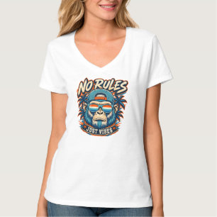 Camiseta de mujer No Rules Monkey
