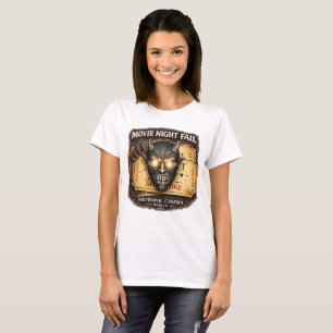 Camiseta de mujer: Noche de cine fallida