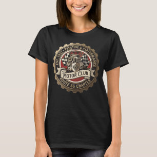 Camiseta de mujer NRH Motor Club Route 66 Vintage 