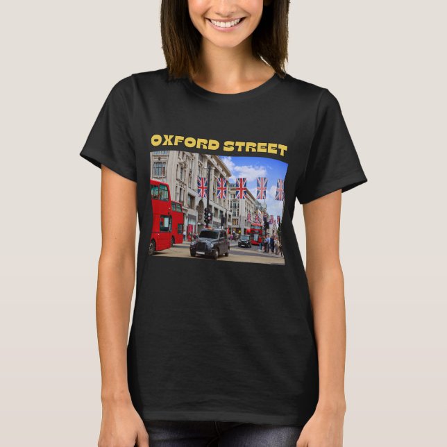 Camiseta de mujer Oxford Street (Anverso)