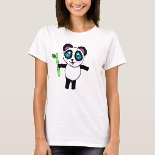 Camiseta de mujer panda