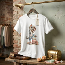 Camiseta de mujer para amante de macarons de gatit