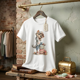 Camiseta de mujer para amante de macarons de gatit
