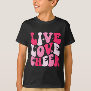 Camiseta de mujer porristas animadoras Viva Amar A