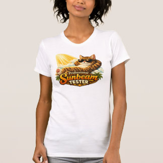 Camiseta de mujer probadora de rayos de sol profes