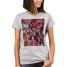 Camiseta de mujer – Pulso Fragmentado