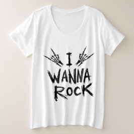Camiseta de Mujer Quiero Rockear