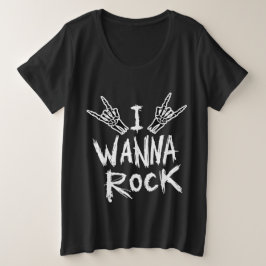 Camiseta de Mujer Quiero Rockear