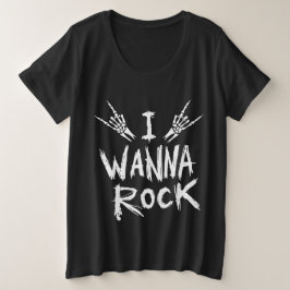 Camiseta de Mujer Quiero Rockear