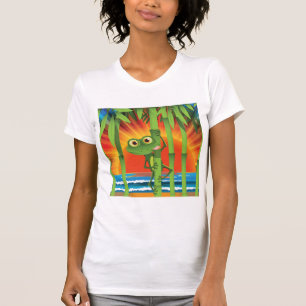 Camiseta de Mujer Rana en Bambú