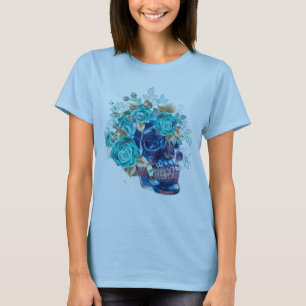 Camiseta de mujer Requiem de Flor Azul