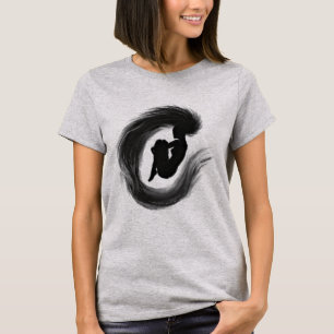 Camiseta De Mujer Saltando