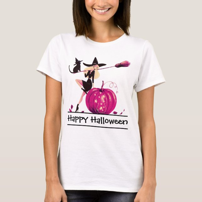 Camiseta de mujer salvaje de Halloween (Anverso)