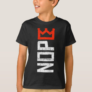 Camiseta de mujer sin reyes Señal de protesta Vert