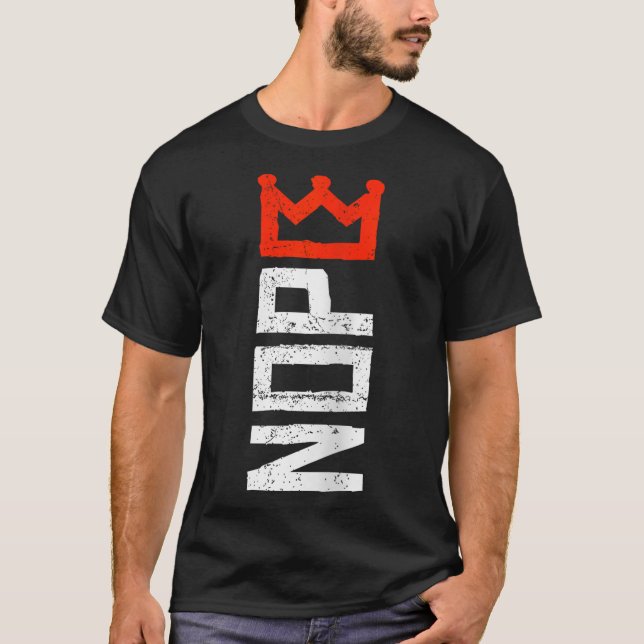 Camiseta de mujer sin reyes Señal de protesta Vert (Anverso)