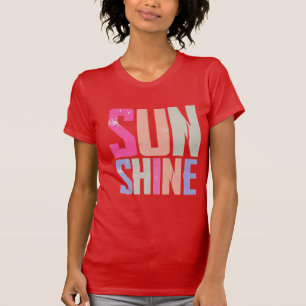 Camiseta de mujer Sunshine, regalo de vida en la p