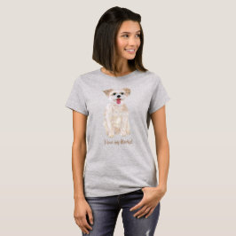 Camiseta de mujer Sweet Morkie Gris