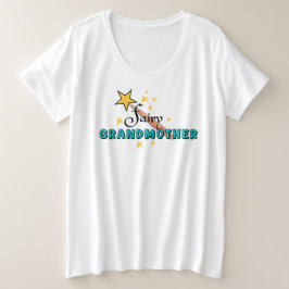 Camiseta de mujer talla grande Abuela Hada