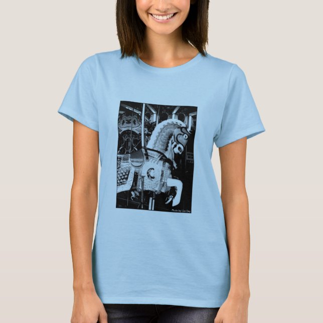 Camiseta de mujer 'The King Horse' (Anverso)
