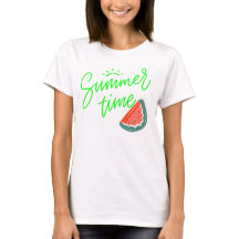 camiseta de mujer Tiempo de Verano