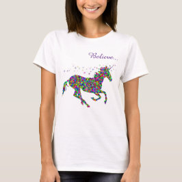 Camiseta de mujer Unicorn Magic Believe