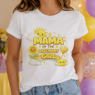 Camiseta de Mujer Yellow Mama de la Cumpleañera