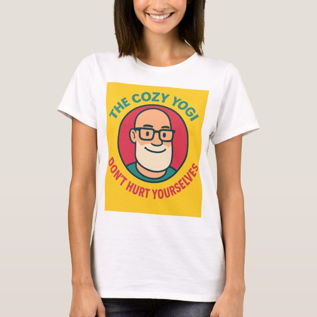 Camiseta de mujer Yogi acogedor (Anverso)