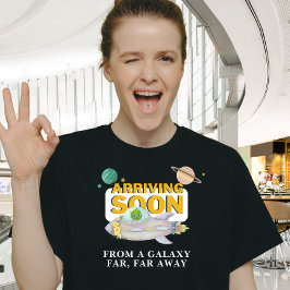 Camiseta de mujeres alienígenas en Baby Shower