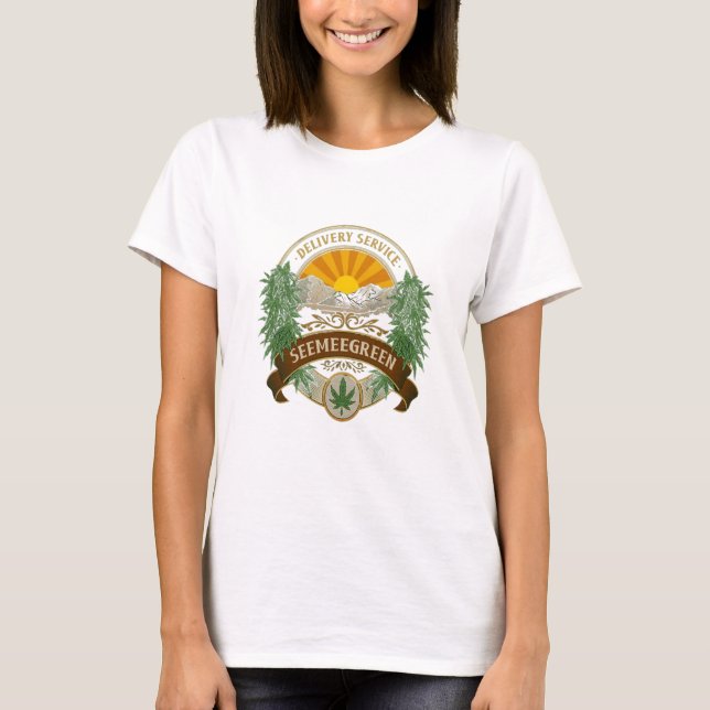 Camiseta de mujeres aparentemente verdes (Anverso)