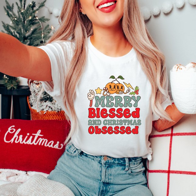 Camiseta de mujeres bendecidas y Navidades (Subido por el creador)