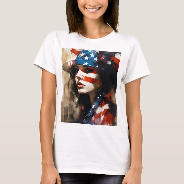 Camiseta de mujeres británicas independientes (Anverso)
