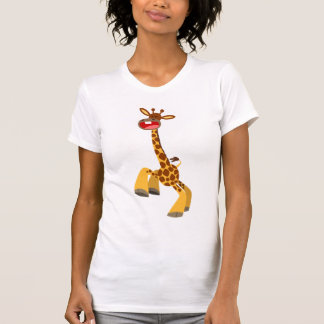 Camiseta de mujeres cantantes de jirafa Personaliz