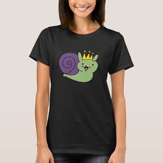 Camiseta de mujeres caracol coronadas (Anverso)