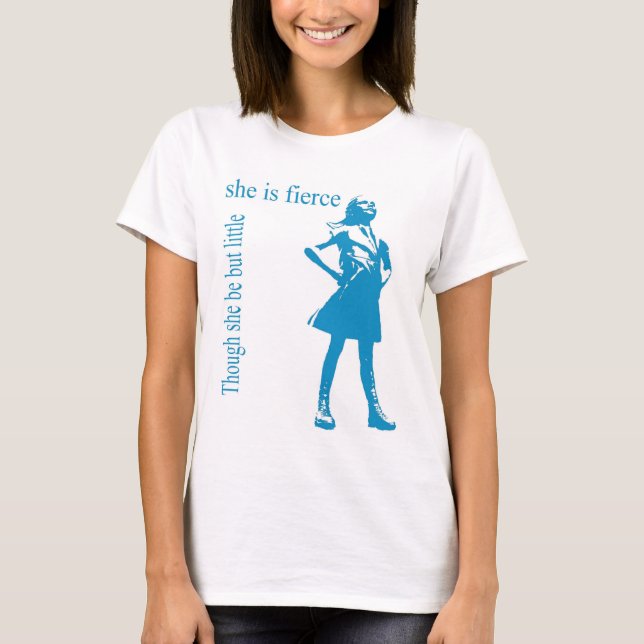 Camiseta de mujeres chicas sin miedo (Anverso)