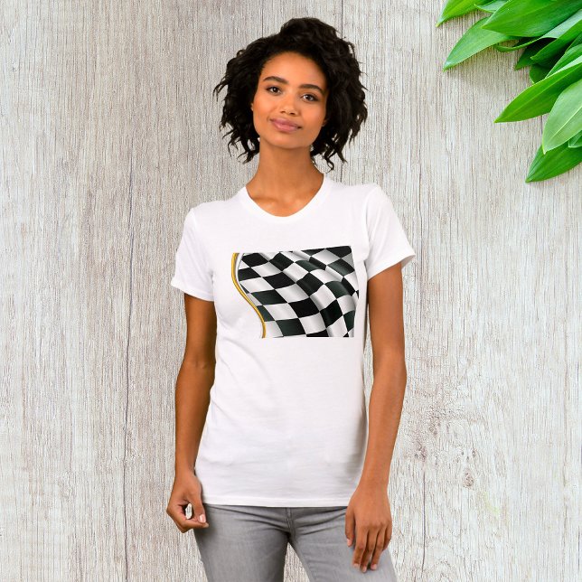 Camiseta de mujeres con bandera bajo control (Subido por el creador)
