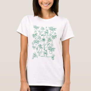 Camiseta de mujeres con regalo de planta de león