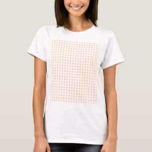 Camiseta de mujeres con remolinos de Naranja con a