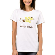 Camiseta de mujeres con sabor a vainilla