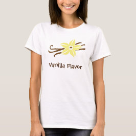 Camiseta de mujeres con sabor a vainilla