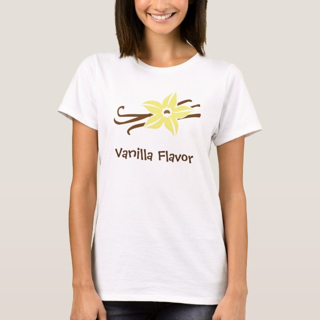 Camiseta de mujeres con sabor a vainilla (Anverso)