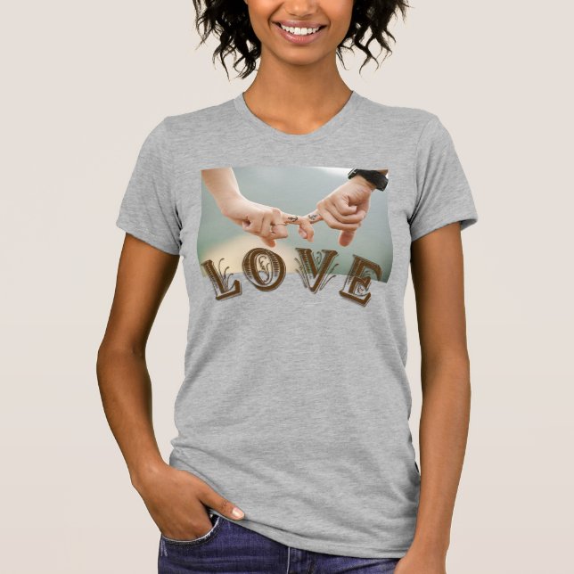 Camiseta de mujeres de amor (Anverso)
