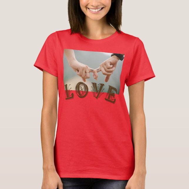 Camiseta de mujeres de amor (Anverso)