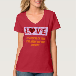 Camiseta de mujeres de amor