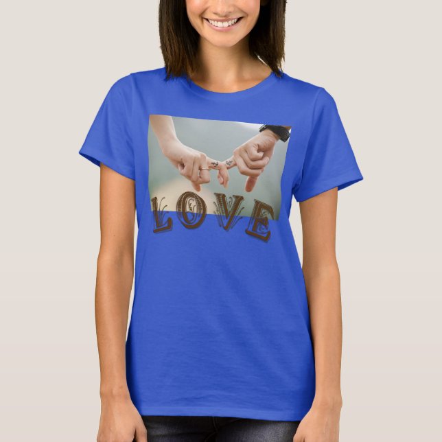 Camiseta de mujeres de amor (Anverso)