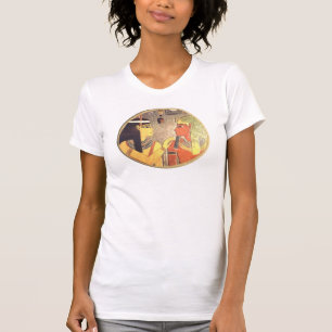 Camiseta de mujeres de arte de Egipto